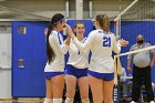 VB vs WSU  Wheaton Women's Volleyball vs Worcester State University. - Photo by Keith Nordstrom : Wheaton, Volleyball